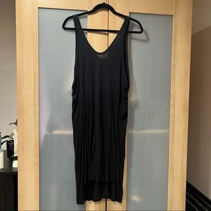 T by Alexander Wang black tank dress